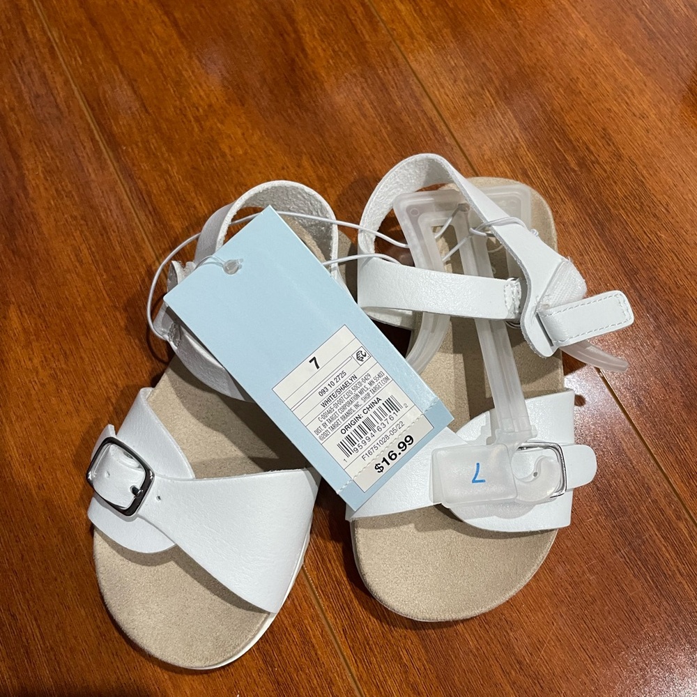 Cat & Jack Kids White sandals